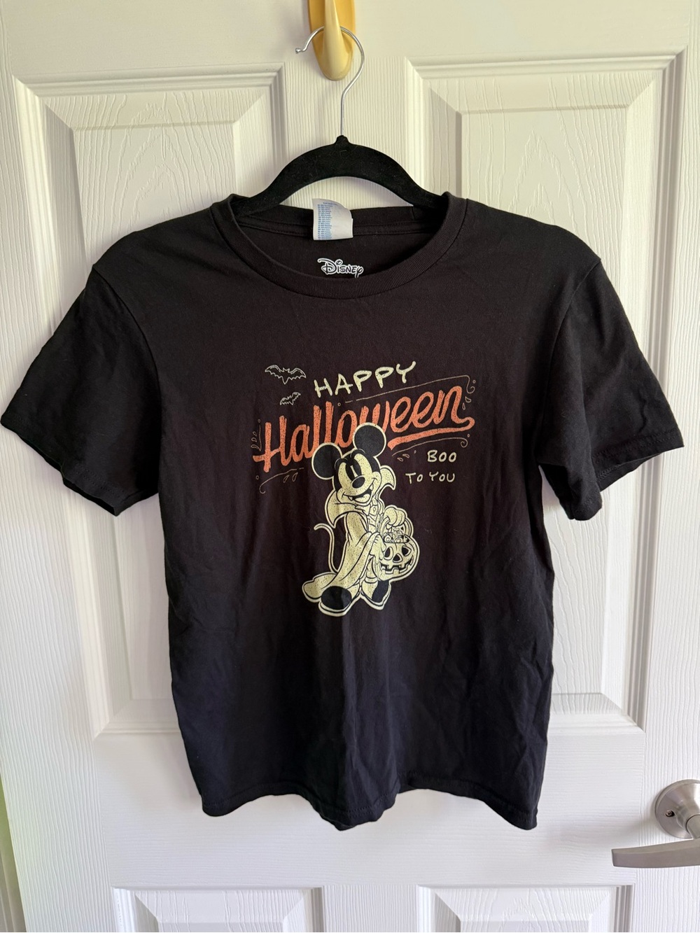 Disney Black Halloween Mickey Graphic Tee